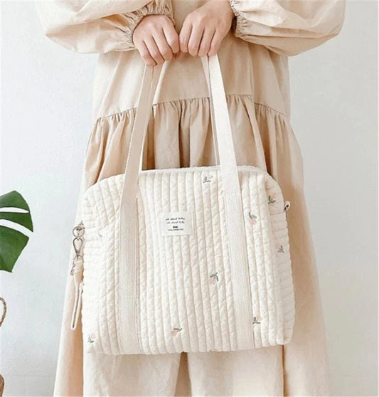Sac à Langer - MamHandbags™ - Tulipes - Le Petit Colimaçon