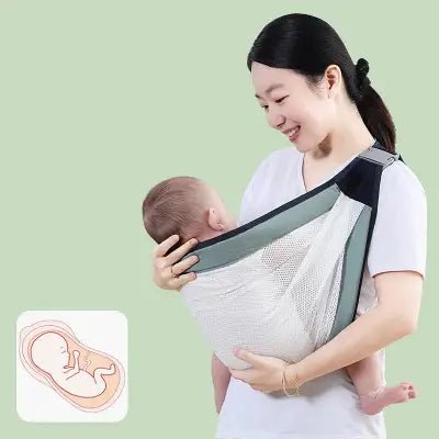 Porte Bébé - BabyCarrier™ - Vert avocat - Le Petit Colimaçon