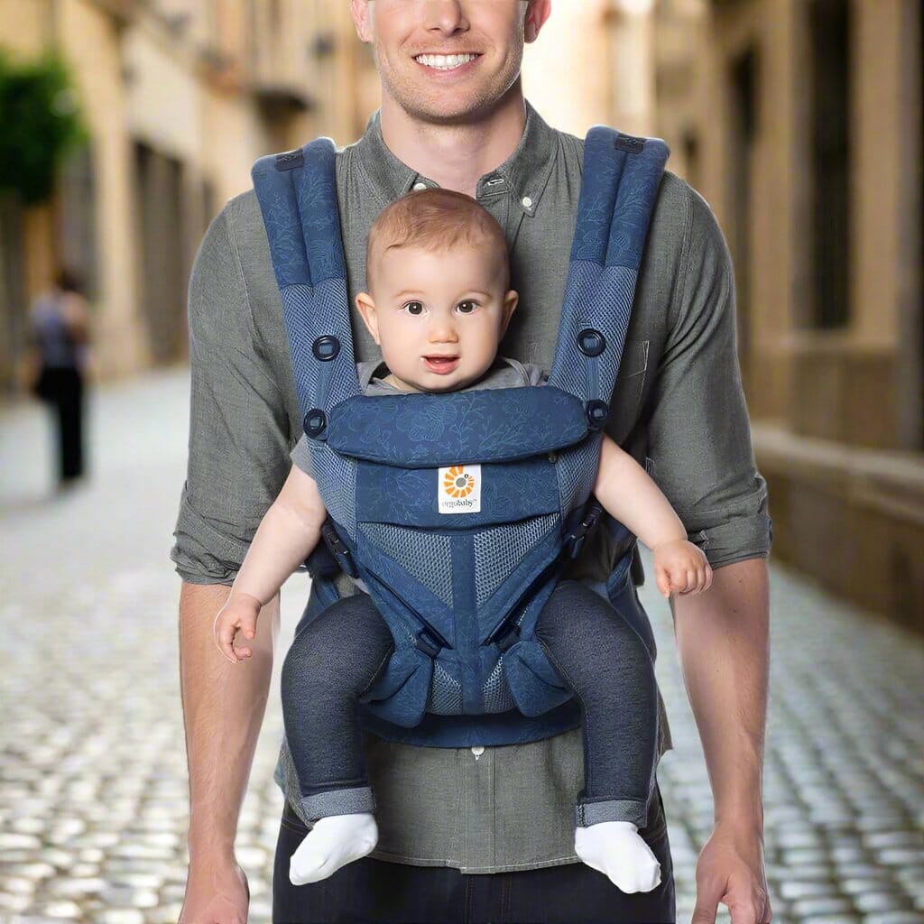 Porte Bébé - BreathBabyBag™ - Bleuprint - Le Petit Colimaçon