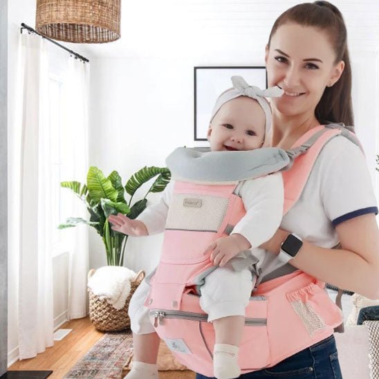 Porte Bebe | Le 4 en 1 - Rose - Le Petit Colimaçon