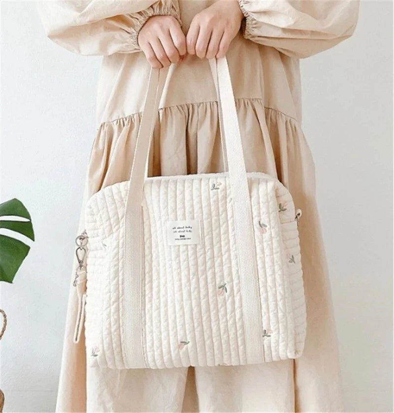 Sac à Langer - MamHandbags™ - Tulipes - Le Petit Colimaçon